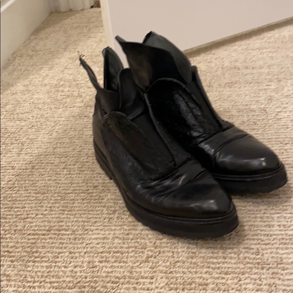 Leather low boots from Florence Italy - Picture 3 of 3